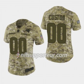 Maillot Femme Los Angeles Rams Personnalisé Nike Salute to Service 